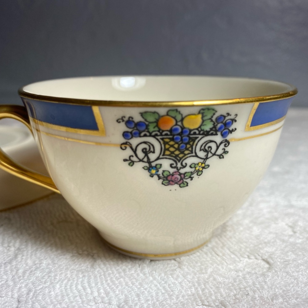 Vintage Lenox 1st Qlty (Westchester S40C)  21/8" CUP & SAUCER SET - Picture 3 of 13